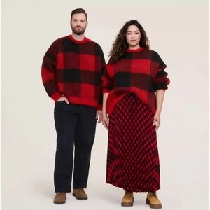 Woolrich x Target Buffalo Check Pullover Sweater Unisex X-Large NWT
